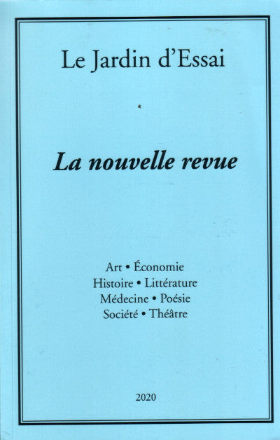 La nouvelle revue 2020