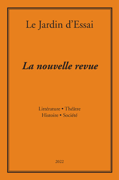 La nouvelle revue 2022