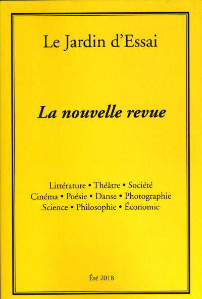 La nouvelle revue 2018